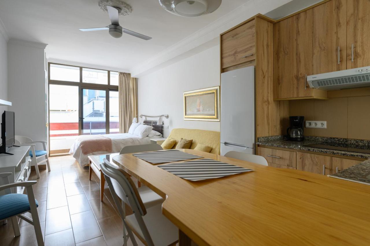 Estudio Con Vistas Al Mar En Las Canteras Лас-Пальмас-де-Гран-Канария Экстерьер фото