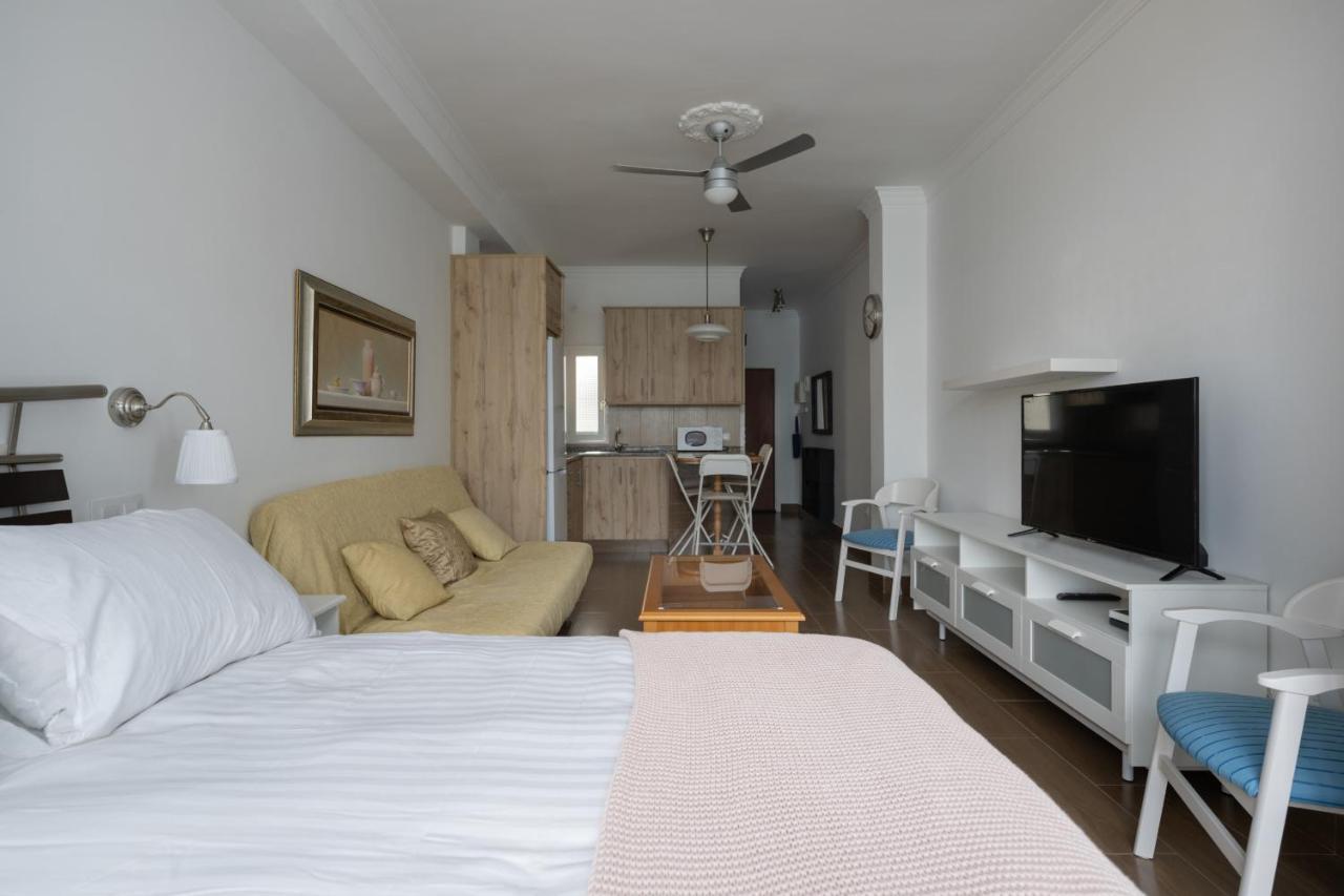 Estudio Con Vistas Al Mar En Las Canteras Лас-Пальмас-де-Гран-Канария Экстерьер фото
